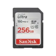 SanDisk Ultra SDXC 256GB 150MB/s C10 UHS-I 4x6 Camera SD Memory Card