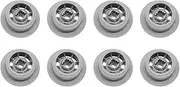 [CENPEK] 8PCS 165314 Dishwasher Wheels Lower Rack Fit for Bosch Dishwasher Wheels Replaces