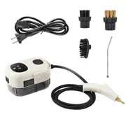 2500W Handheld Steam Cleaner 1.1L Tank for Kitchen Car-White