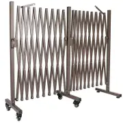 dearlomum Retractable Driveway Fence Gate Expandable 205 inches Fence,Dog Gat...
