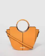 Orange Ariel Medium Tote Bag