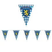 Oktoberfest 30M Plastic Pennant Flag Banner