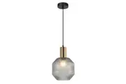 Marca Pendant Light Smoke Glass Jar