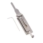 Hook And Pickup Tool Kit 2 In 1 Portable Lock Picking Set Ergonomic Handle