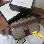 GUCCI 古馳 OPHIDIA GG SUPREME 腰包 97SIT 經典帆布腰包 574796