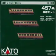 KATO N Gauge 457 Series Basic 3-Car Set 10-1154 Railway Model Train