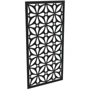 ProtectorAl 300-1200w x 1201-2400h Gloss Black/Satin Black Morrocco Unframed Composite Deco Panel