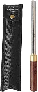 3 in 1 Guitar Fret Crowning Dressing File with Wood Handle Narrow/Medium/Wide 3 Edges Guitar Repairing Fret File Luthier Tool for Guitars, Bass, Ukulele, Mandolin, Banjo etc