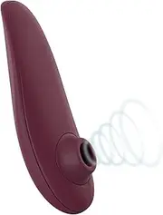 Womanizer Classic 2 Clitoral Sucking Toy - Clit Stimulator with 10 Suction Speeds - Waterproof Sucker Vibrator - Rechargeable Vibrating Adult Sex Toys for Women and Couples - Bordeaux