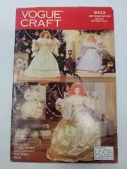 Vogue Craft 8433 Angels Doll Sewing Pattern Linda Carr & Transfers