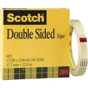 Scotch Permanent Double Sided Tape - 665121296 - 021200073397