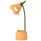 Cute Flower Reading Lamp Touch Switch Flower Bird Decorative Lamp for Home Decor