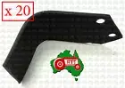 20x LH Rotary Hoe Long Shank Blade Fit for Howard 195mm 137mm Hole Diameter 5/8"