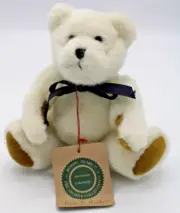 VTG 1990-94 Boyds Bears 8" Posable/Jointed "Dover D. Windsor" White Bear NWT