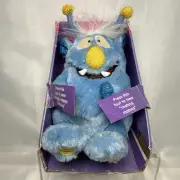 Gemmy Monster Maniacs Mitch Blue Plush Sings Mahna Mahna Happy Birthday