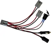 50A Anderson to Custom Multi ouput (Cig Socket 1, Cig Plug 1, 5V USB 1)