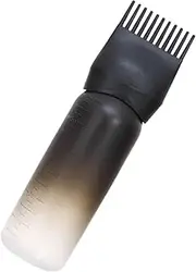 Hair Dye Applicator, Oil Comb Brush, 6oz Reusable Oil Applicator Shampoo Bottle | Portable Root Comb Scalp Container Enhances Deep Conditioning