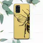 Honey Bee Insect Yellow Nature Case For Samsung Note 20 S20 S21 S22 S23 S24 FE