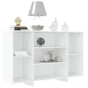 Sideboard White 120X30x75 Cm Engineered Wood Wood Sideboards & Buffets