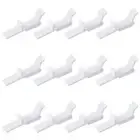 12 Pcs White Blinds Parts for 1-1/2" or 1-9/16" Blinds Valance Clips Window