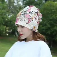 在飛比找momo購物網優惠-【89 zone】韓版花朵蕾絲透氣薄款 運動帽 堆堆帽 套頭