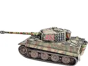 Simulation Armored Vehicle Model 1:72 Alloy WWII German Army Sd.Kfz.181 SPzAbt 101 Tiger Tank Model