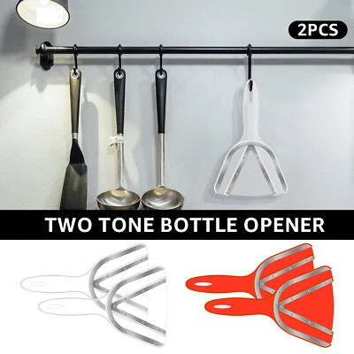 2 Pcs Jar Opener Efficient Can Opener with Nonslip Grip Portable Jar Lid guVCq