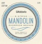 1 x SET D'Addario EJ73 Mandolin Strings