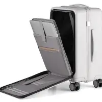 在飛比找Yahoo!奇摩拍賣優惠-品質 拉桿箱旅行行李箱 旅行箱 箱 oeo開口行李箱女20寸