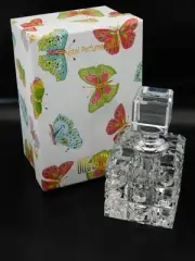 Oleg Cassini Crystal Perfume Bottle with Box