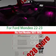 64 Colors LED Ambient Light Interior Atmosphere Lamp For Ford Mondeo 2022-2023