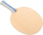 Beginner Table Tennis Racket Sturdy Wooden Construction Standard Size Paddle Enhance Hand-Eye Coordination