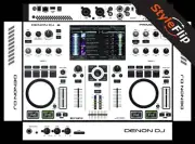 Denon Prime Go Skin | White | Protective Decal | StyleFlip Skins