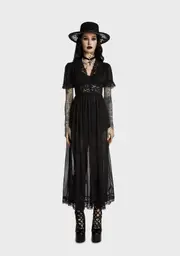 [Widow] Open Roads Chiffon Duster