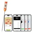AI Bluetooth Candy & Meat Thermometer with 20+ Presets, Smart Alerts via App ...