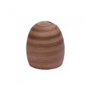 Brush Swirl Effect Glass Shade Small in Brown Superlux Lighting - Q508