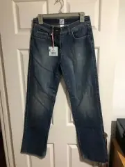 SASS & BIDE "Soni Jim" Mid Rise Straight Baggy Leg Jeans - Size 26