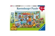 Let's go Shopping 2x12pcs Puzzle