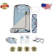 Bunnies Kids Nap Mat - Portable Toddler Bedding with Blanket & Pillow, Ages 2-5