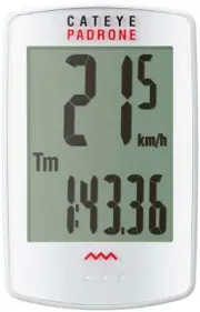 CAT EYE - Padrone Bike Computer - Wireless, White Open box Special