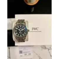 在飛比找蝦皮購物優惠-（售出）IWC 萬國錶 IW327015 馬克18 黑面鍊帶