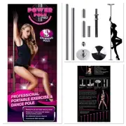 Professional Power Pole Pro Spinning Stripper Dance Pole START AT HOME BUSINESS
