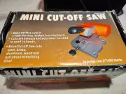 Mini Cut Off Saw Bench Top 2" Accurate Precision Cuts Metal Wood Carbon Arrows