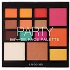 BYS 14-Piece Party Face Makeup Palette - Eyeshadow, Blusher, Highlighter