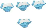 [OATIPHO] Children's Swimming Trunks Newborn Diapers Swim Diapers Swimming Diapers Swim Training Pants Swimming Pants Kid Swim Reusable Swim Pant Polyester Sky-blue