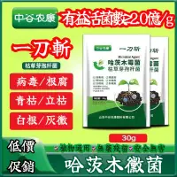 在飛比找蝦皮購物優惠-【正品現貨】一刀斬 哈茨木黴菌 枯草 芽孢桿菌 抗重茬 農用