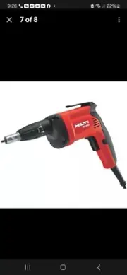 Hilti Screw Gun Driver 4500Rpm 6.5Amp Corded Comfortable-Grip Depth-Adjustment