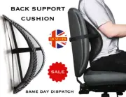 Lower Back Lumber Support Cushion Car Seat Posture Therapy Pillow Pain Relief UK