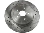For 2018-2021 Subaru WRX STI Brake Rotor Rear API 24155WBCW 2019 2020 (for: Subaru)