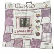 Color Wheel Paper Collections Lilac Petals 24 Sheets Sherbet Palette Scrapbook